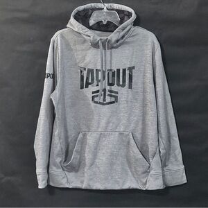 Tapout MMA Gray Men's Workout Hoodie